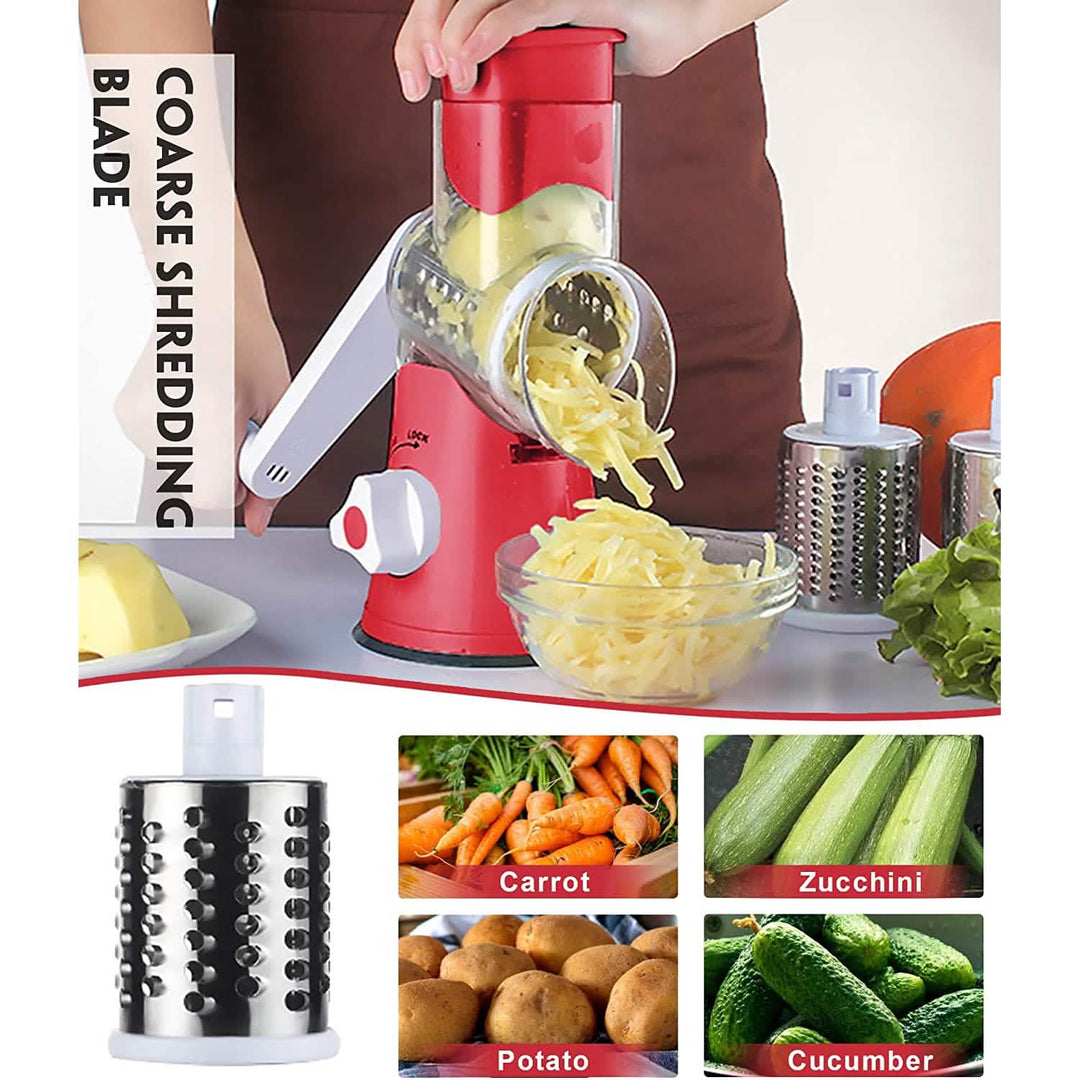 Rotary Cheese Grater with Handle