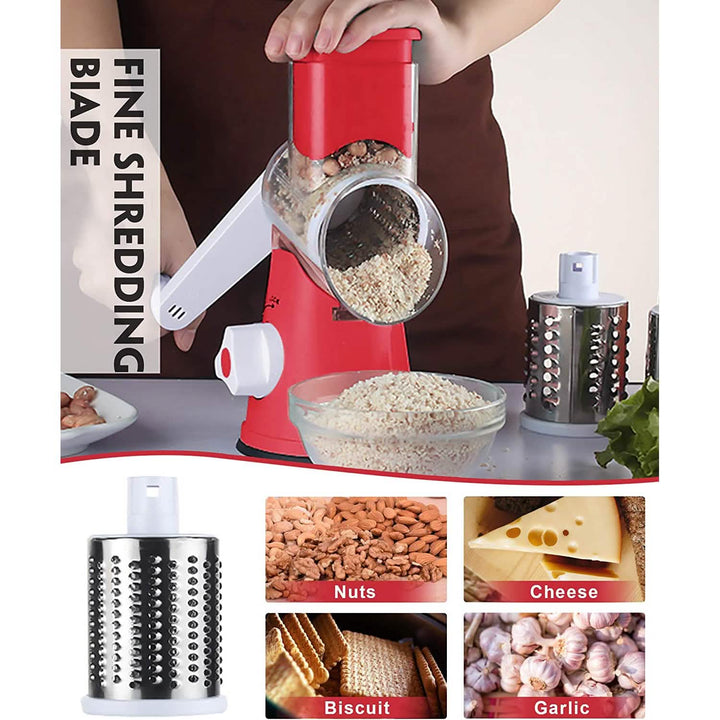Rotary Cheese Grater with Handle