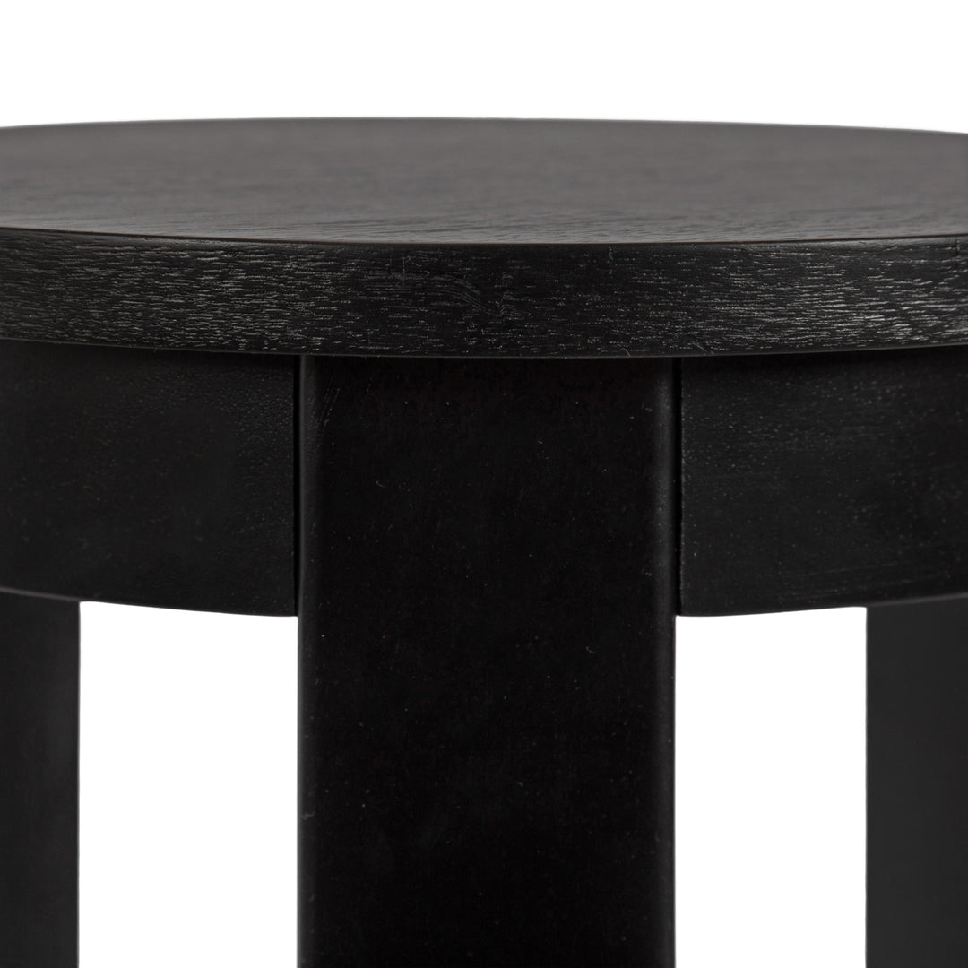 Foxford Round Wood Side Table