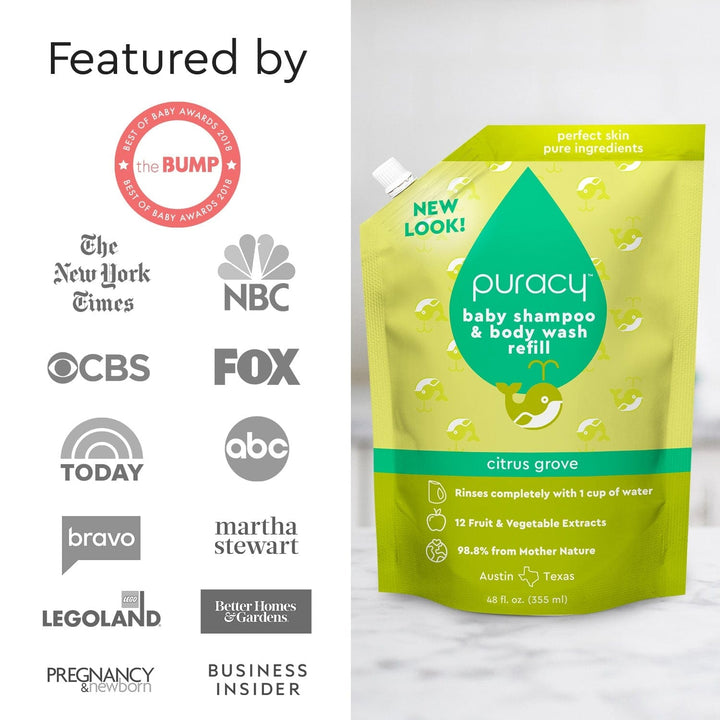 Baby Shampoo & Body Wash (Tear-Free)