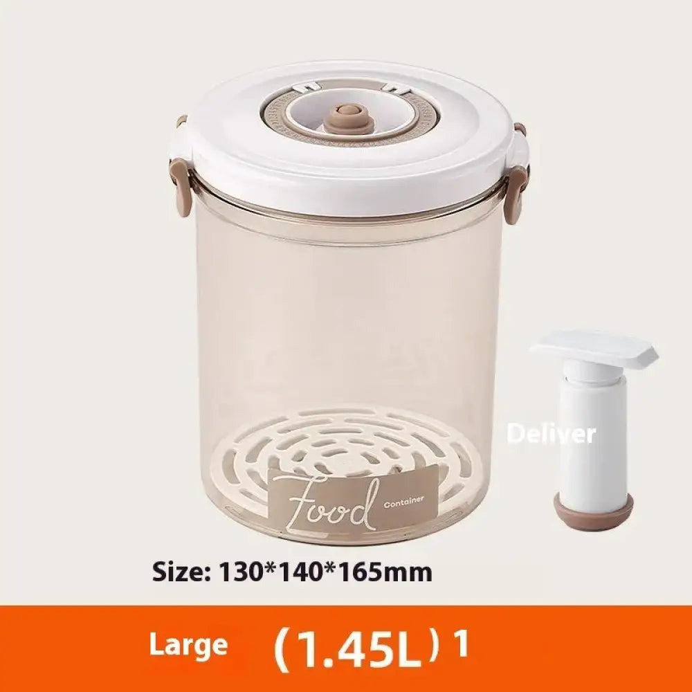 Arbaglobal Vacuum Seal Glass Food Storage Container Set