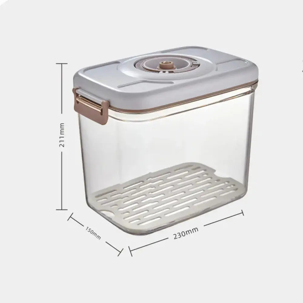 Arbaglobal Vacuum Seal Glass Food Storage Container Set