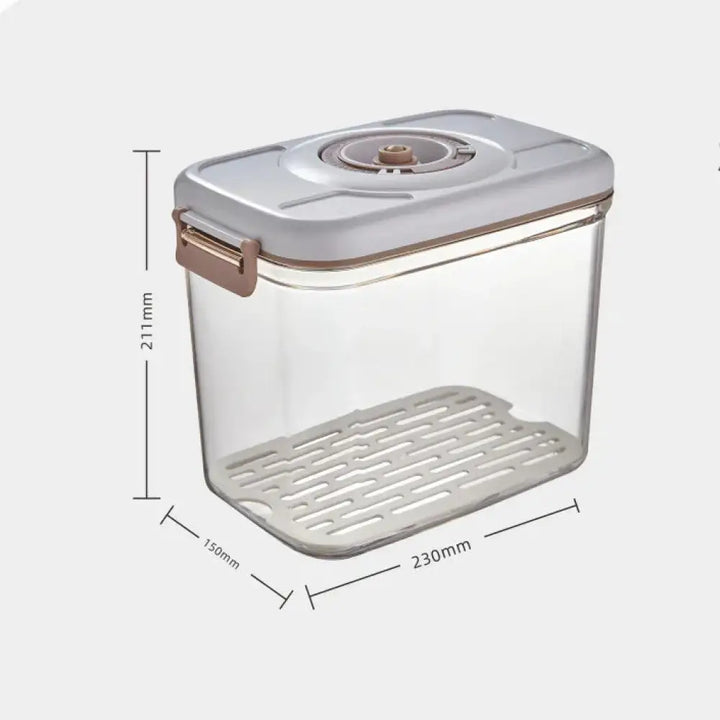 Arbaglobal Vacuum Seal Glass Food Storage Container Set