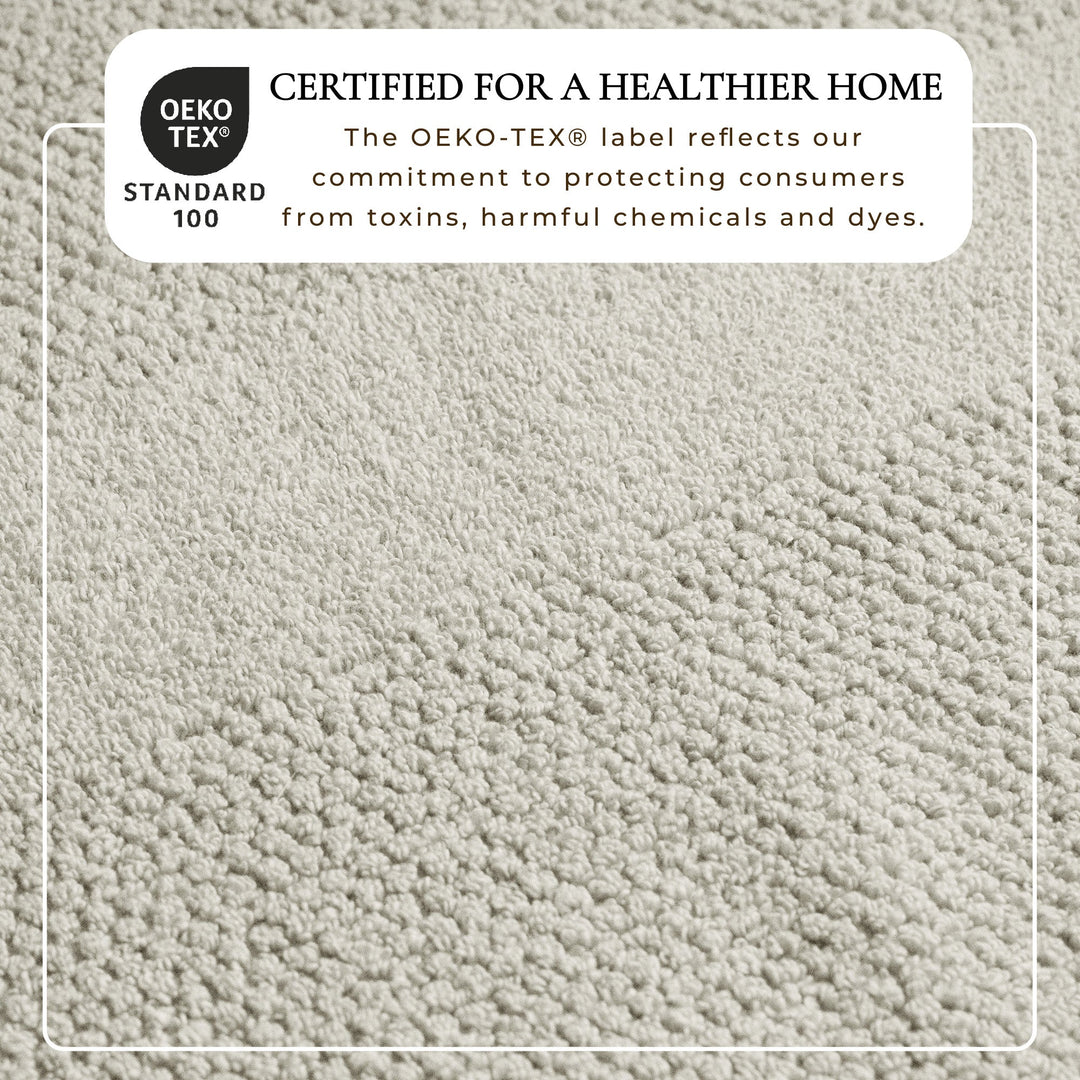 100% Cotton Woven Texture Bath Towel Set - Marbella Collection