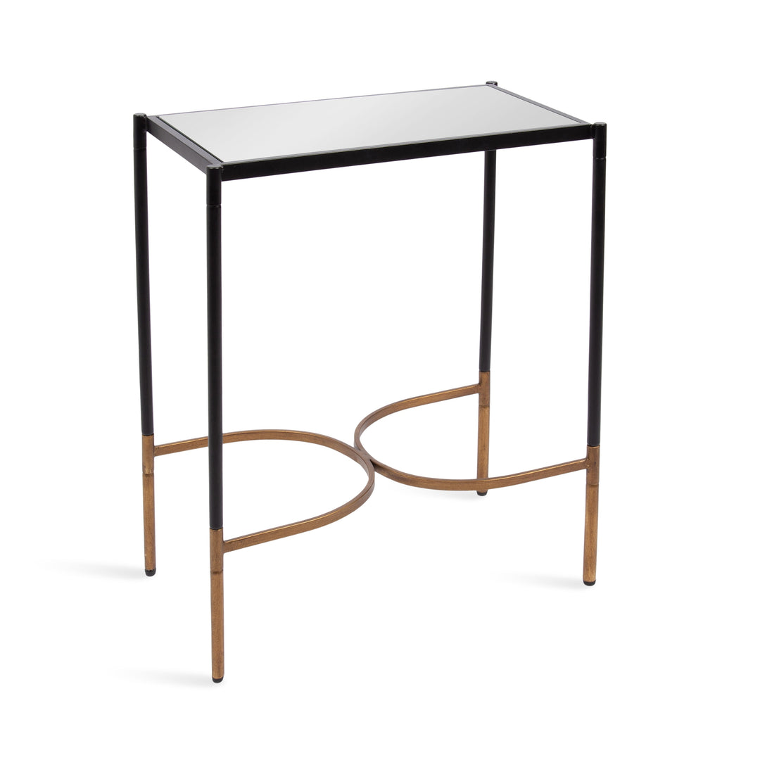Catriona Side Table Mirror and Metal