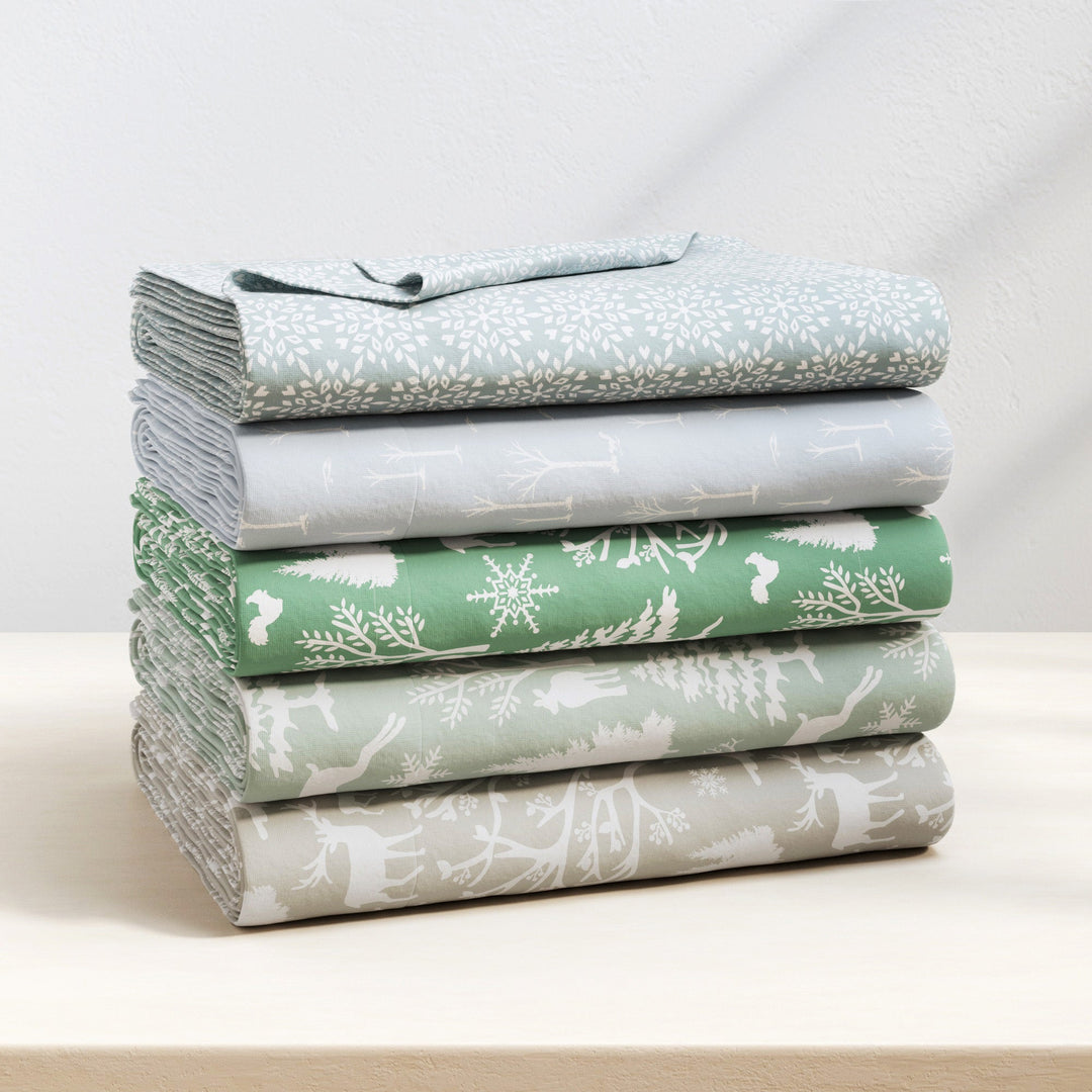Turkish Cotton Flannel Sheet - Belle Collection