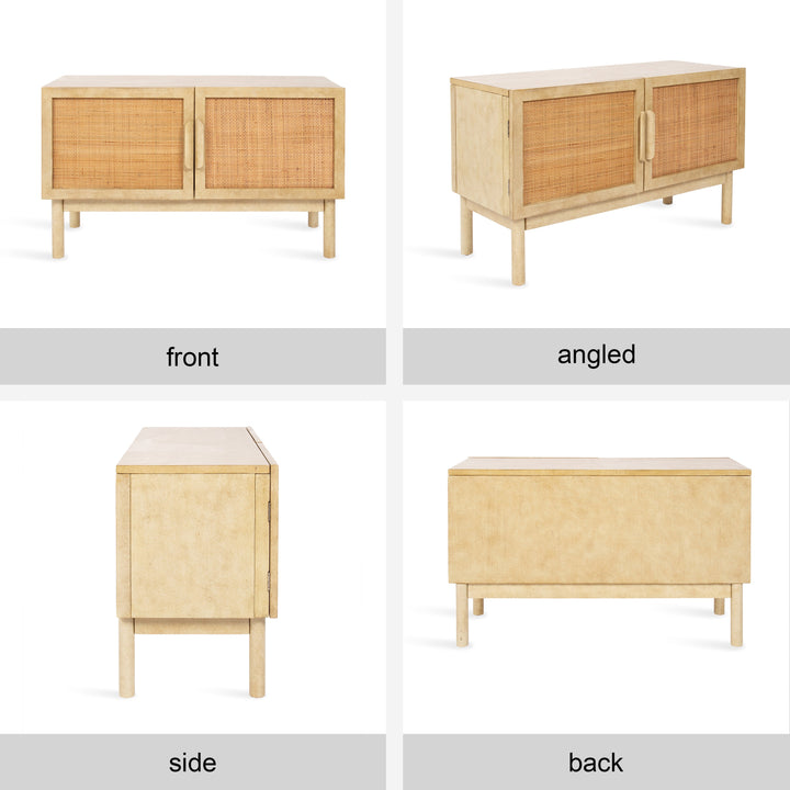 Ori Rattan Console Floor Cabinet