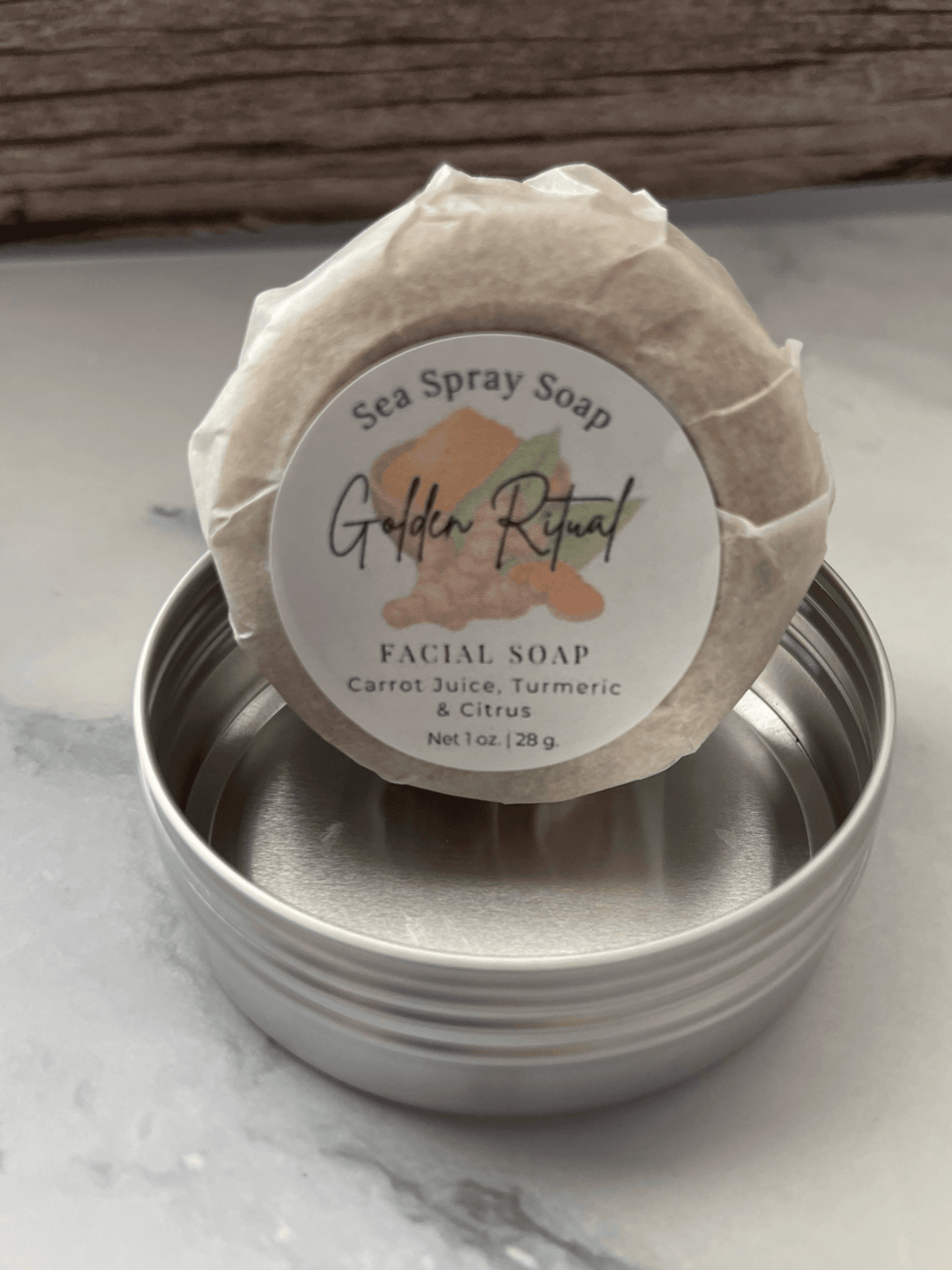 Golden Ritual Turmeric Infused Facial Soap
