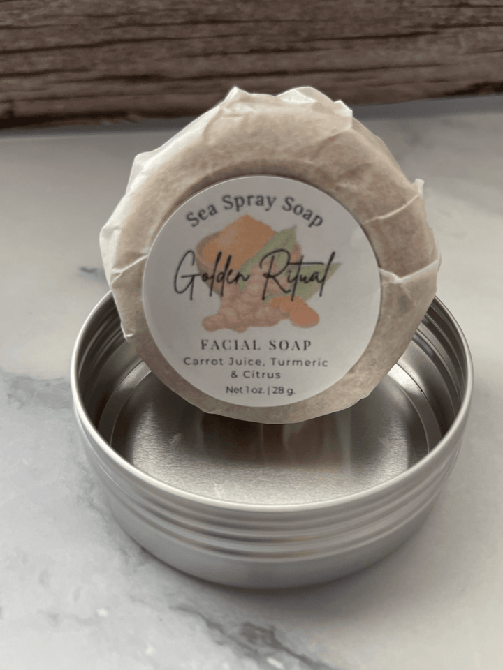 Golden Ritual Turmeric Infused Facial Soap