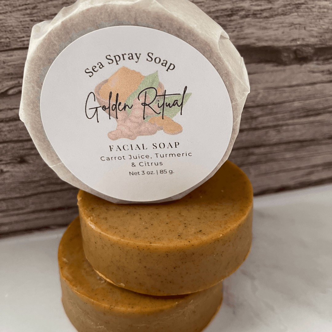 Golden Ritual Turmeric Infused Facial Soap