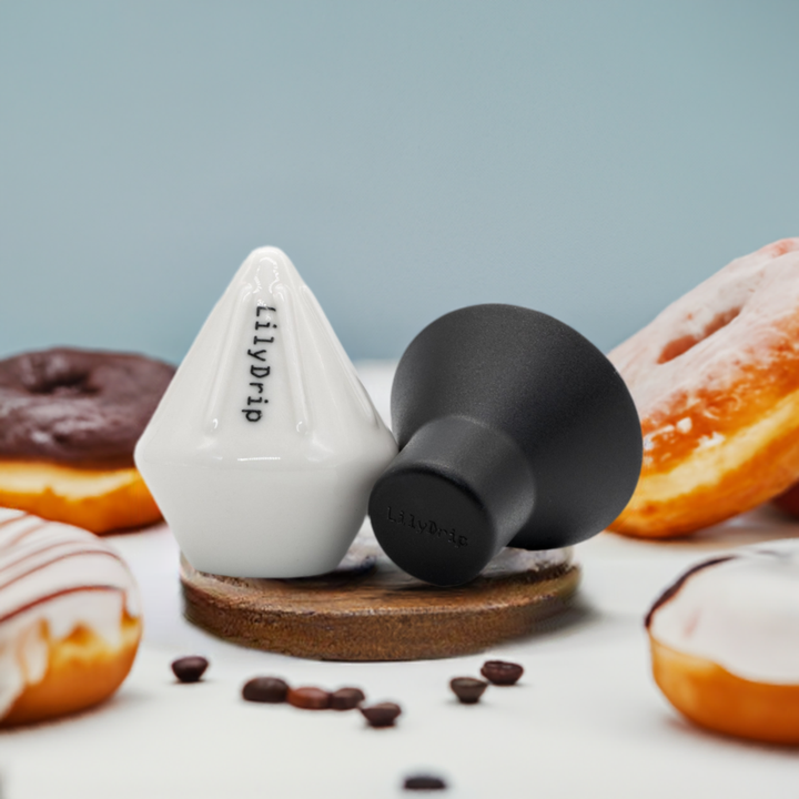 LilyDrip Donut – White Ceramic