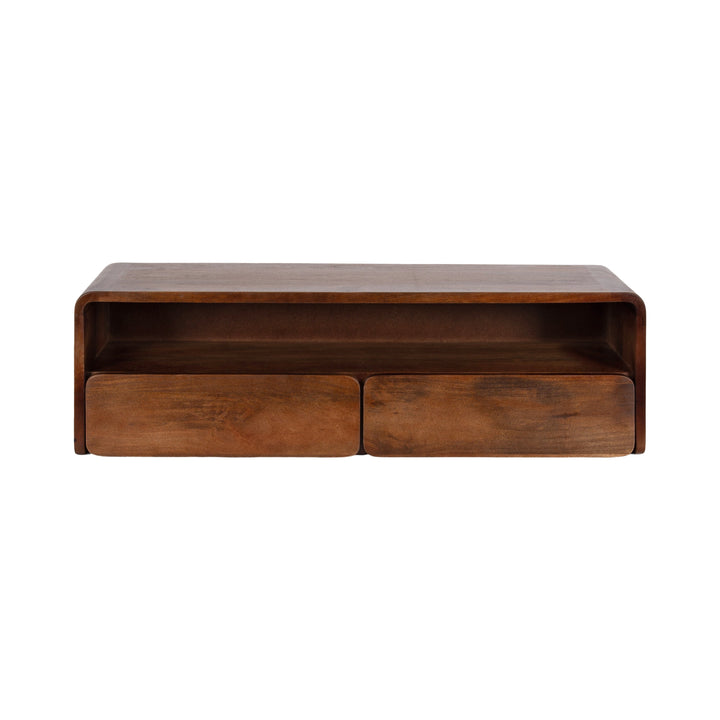 Kato Wood Floating Console Table