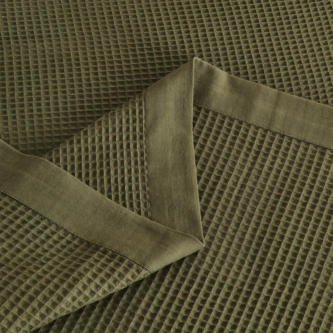 100% Cotton Small Waffle Weave Blanket - Hazel Collection