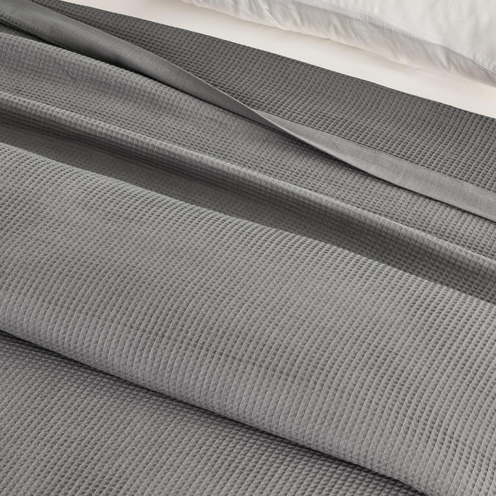 100% Cotton Small Waffle Weave Blanket - Hazel Collection