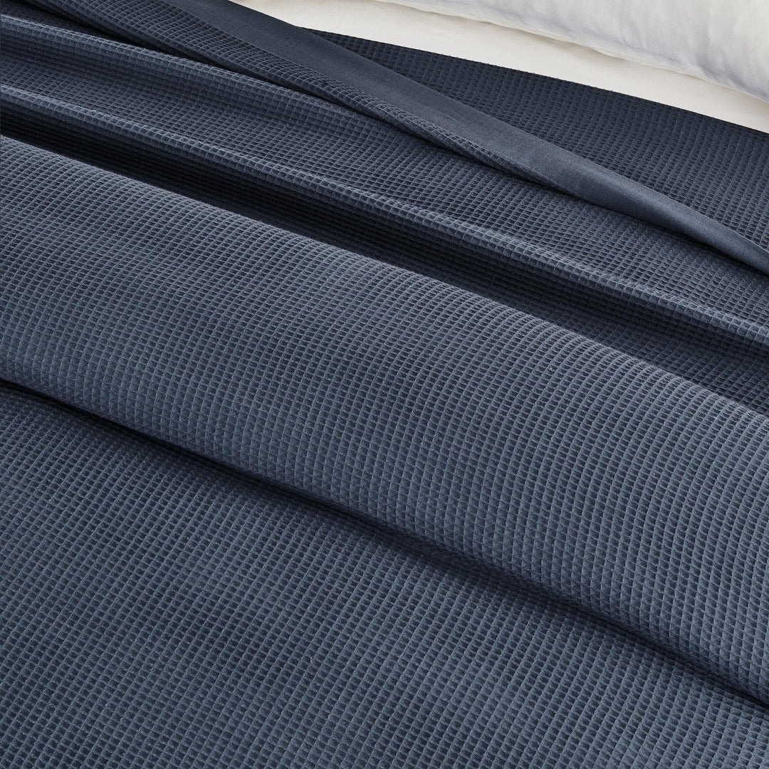 100% Cotton Small Waffle Weave Blanket - Hazel Collection