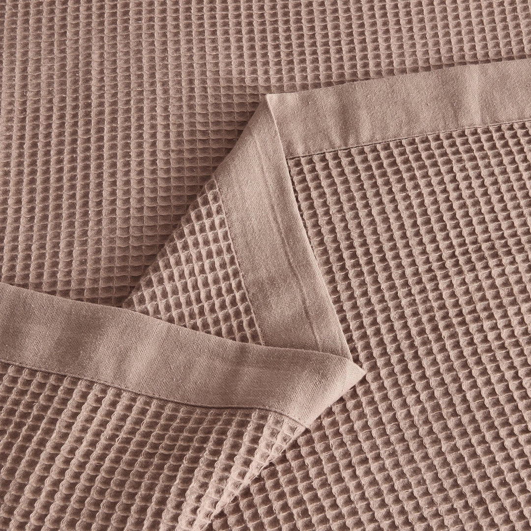 100% Cotton Small Waffle Weave Blanket - Hazel Collection