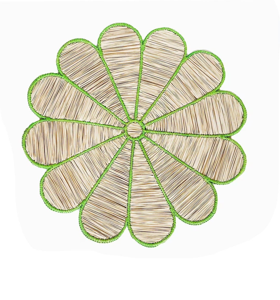Clover Handwoven Iraca Placemat — Placemats, [material], MacondoForever
