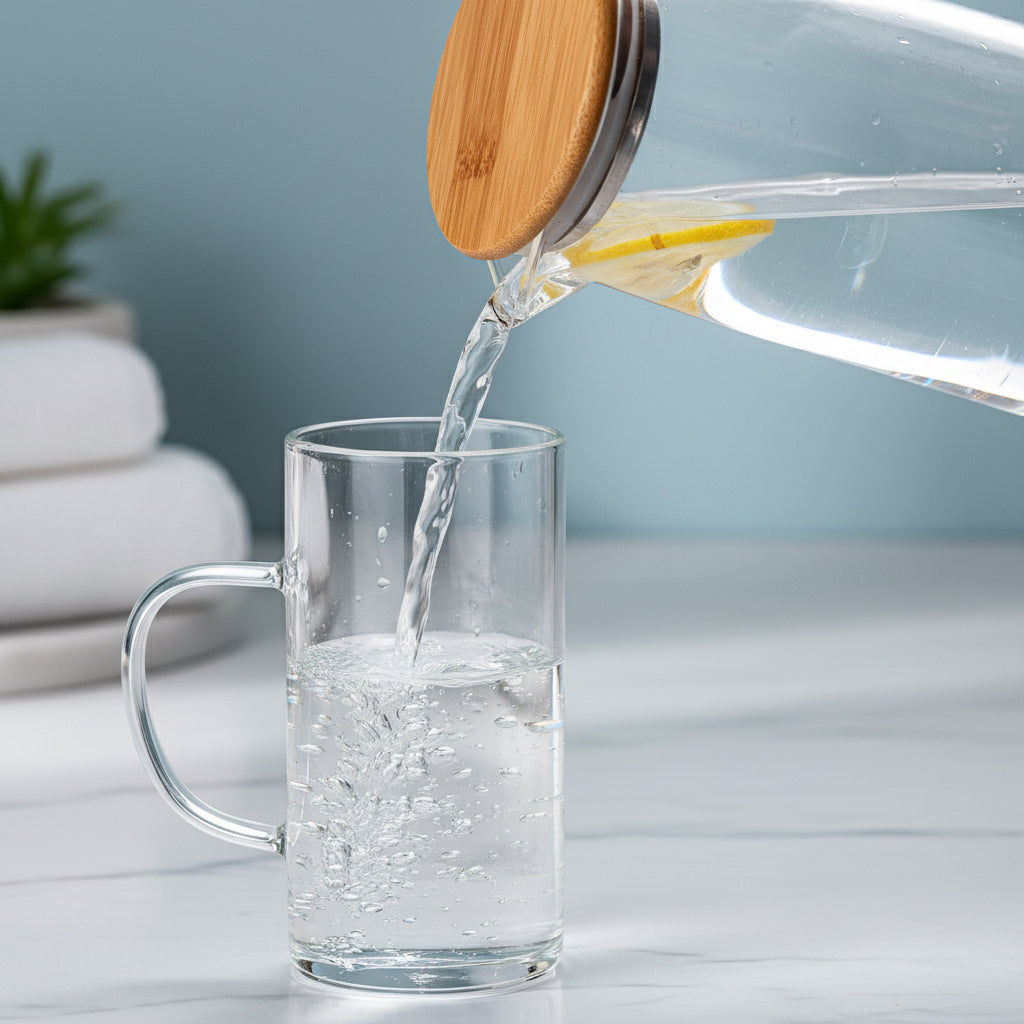 Hand Blown Glass Cup