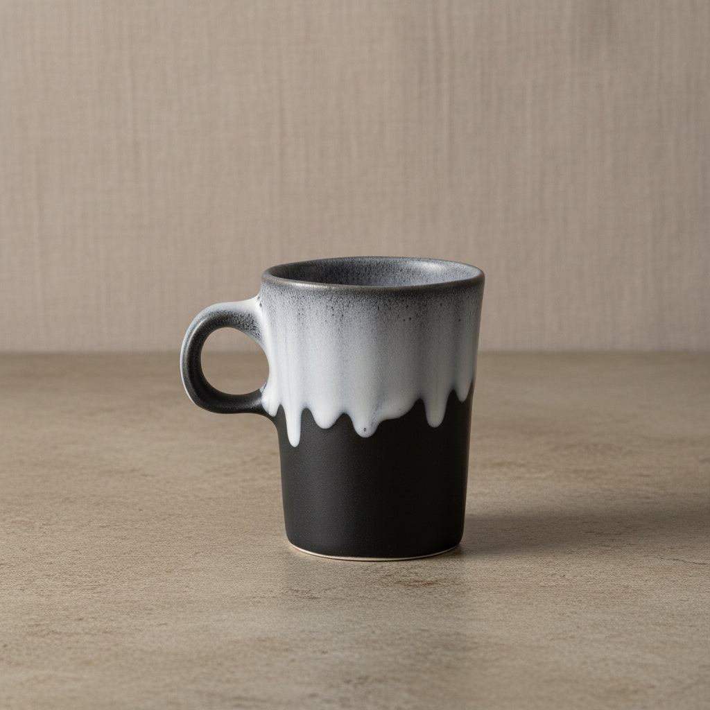 Handmade Porcelain Doubleshot Espresso Cup — Coffee & Tea Cups, [material], Ember Collective