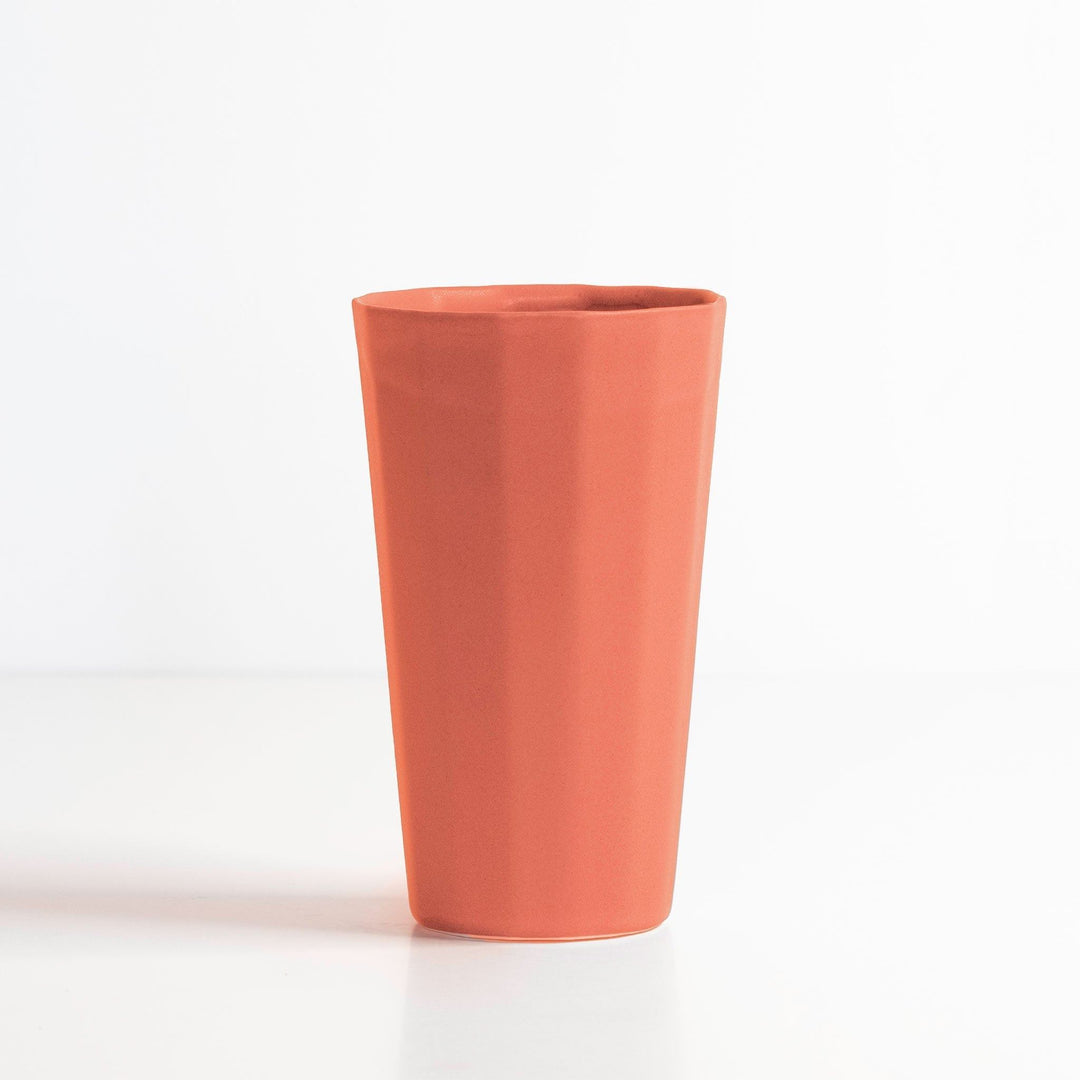 Handmade Porcelain Pint Cup — Drinkware, [material], Ember Collective