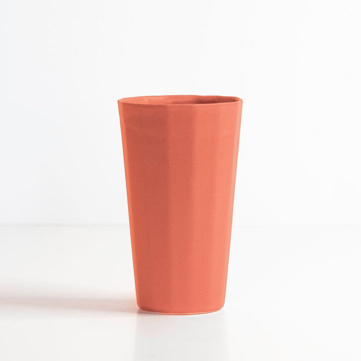 Handmade Porcelain Pint Cup — Drinkware, [material], Ember Collective