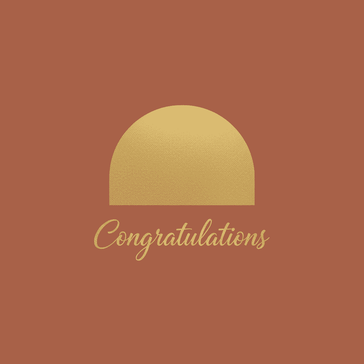 Congratulations