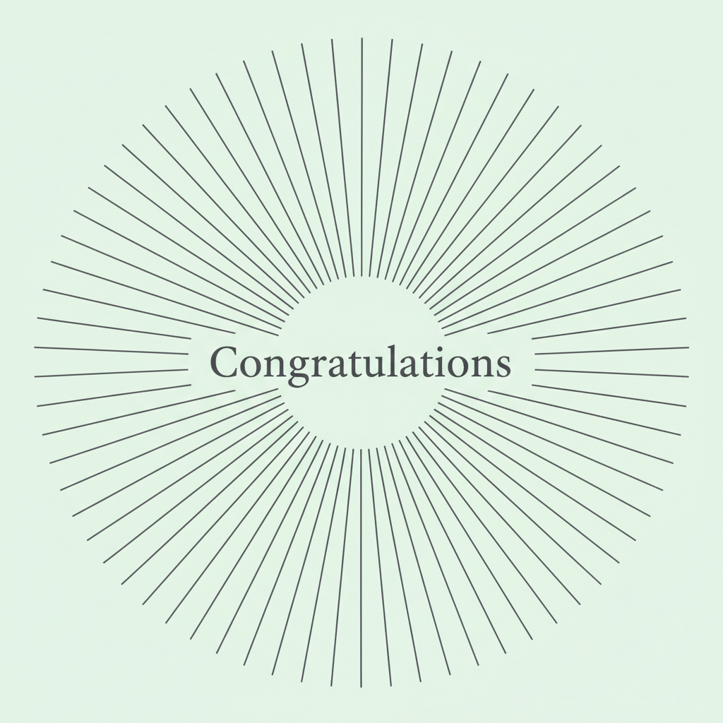 Congratulations