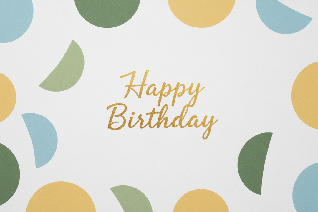 Birthday Gift Cards for Children