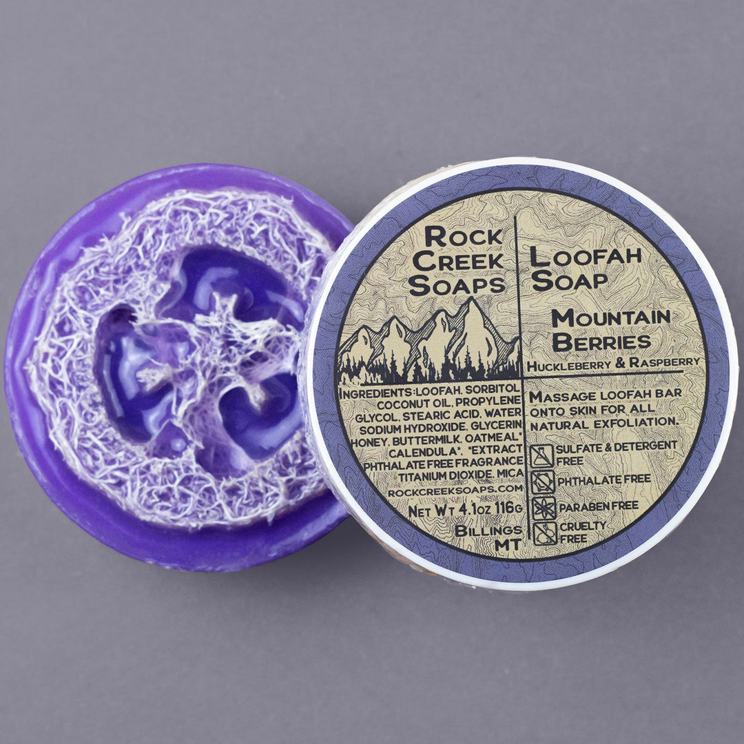 Loofah Soap | Mountain Berries
