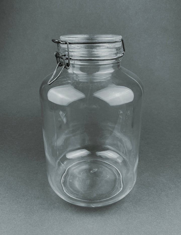 Vintage Italian Hermetic Glass Storage Jar