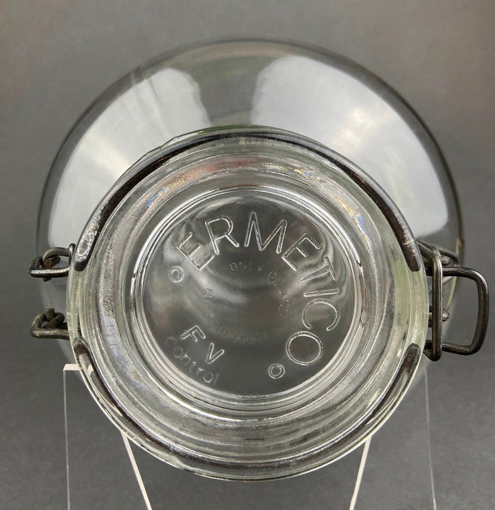 Vintage Italian Hermetic Glass Storage Jar
