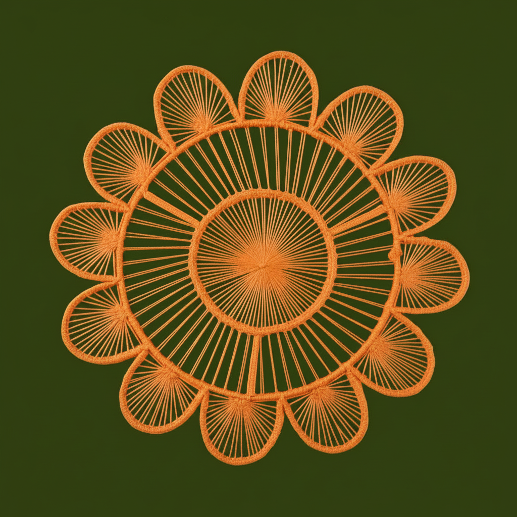 Sunray Handwoven Iraca Placemat