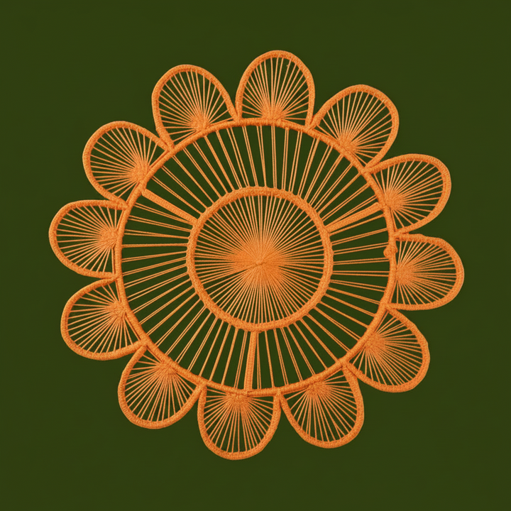 Sunray Handwoven Iraca Placemat