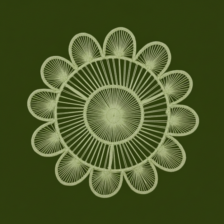 Sunray Handwoven Iraca Placemat