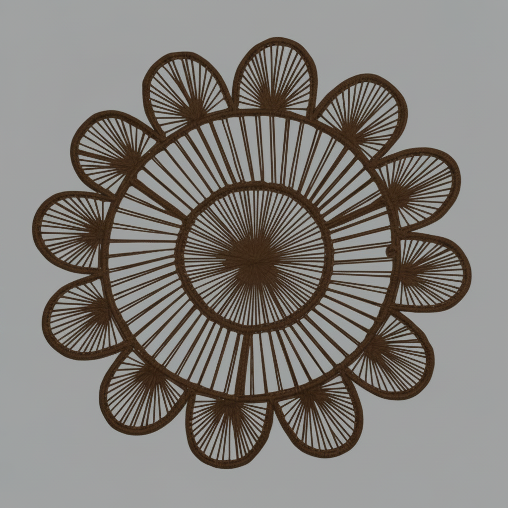 Sunray Handwoven Iraca Placemat