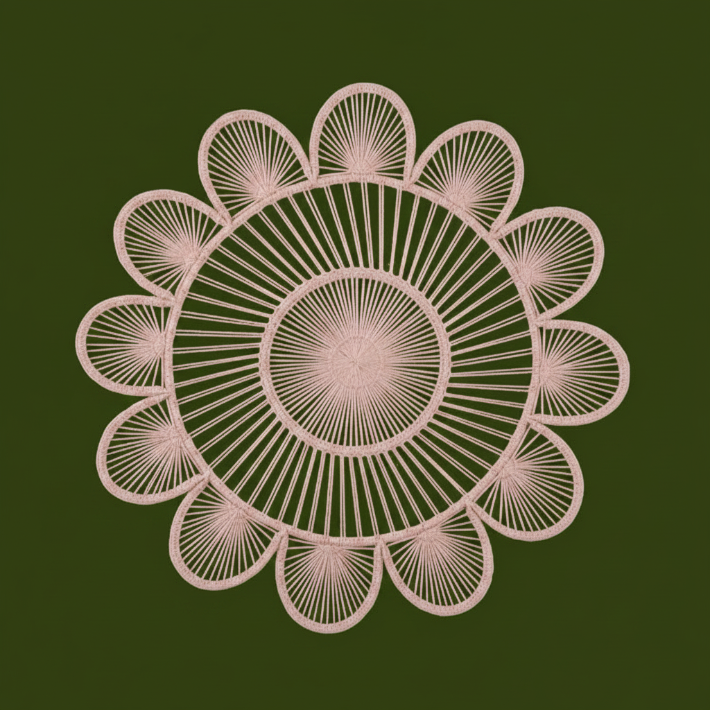 Sunray Handwoven Iraca Placemat