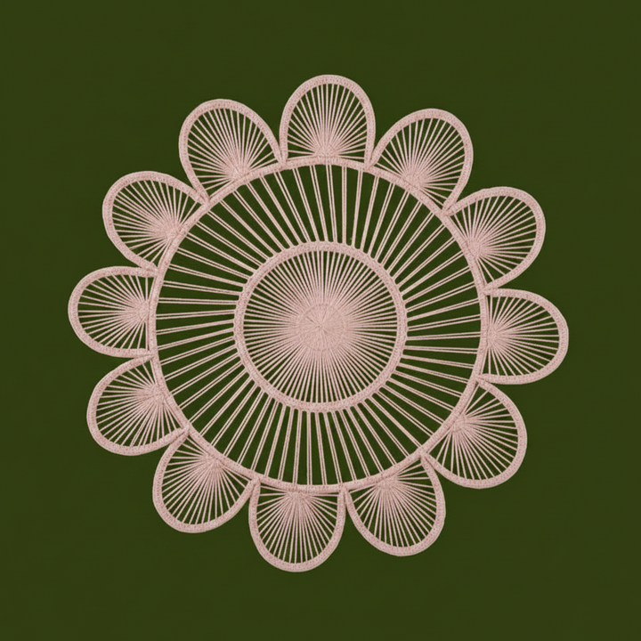 Sunray Handwoven Iraca Placemat