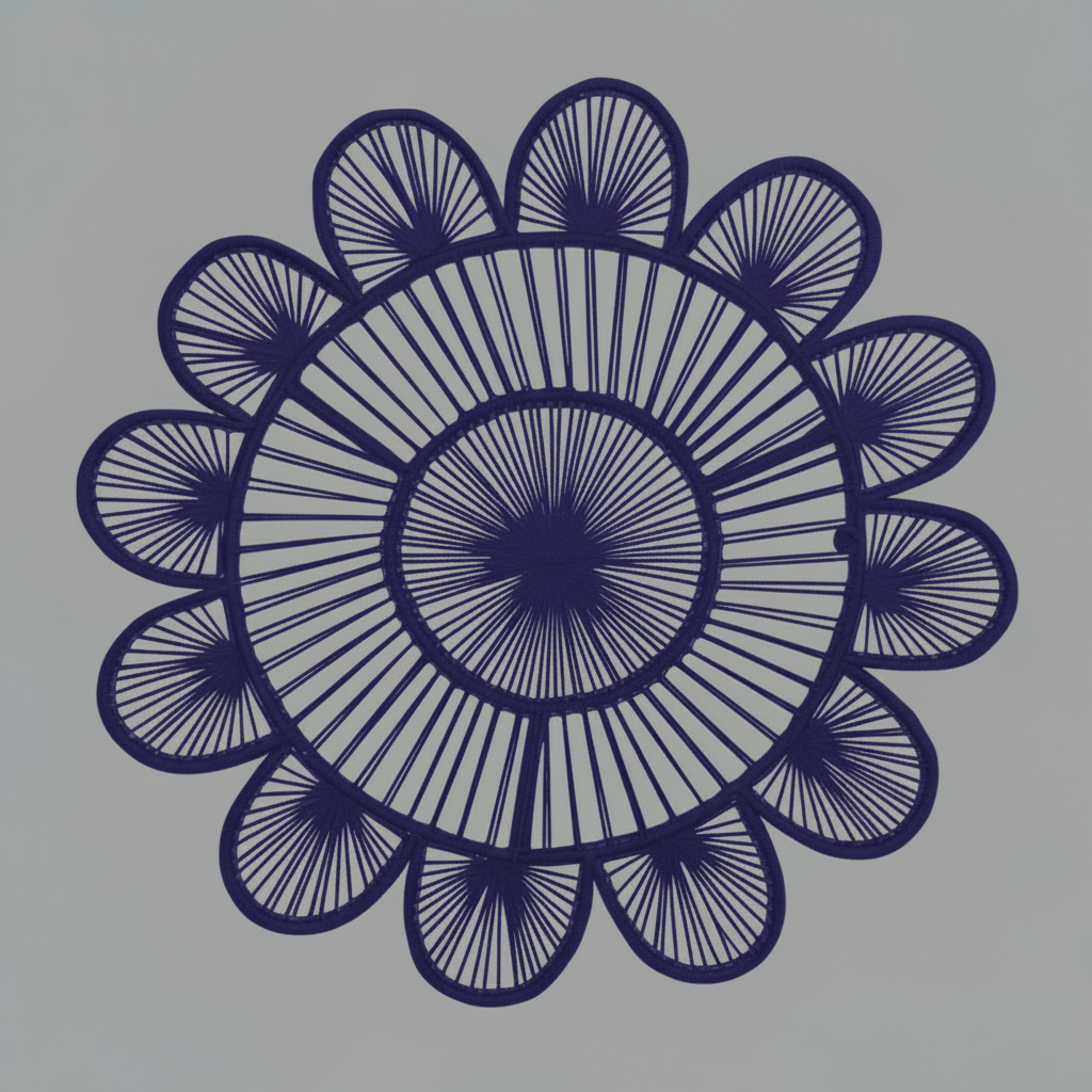 Sunray Handwoven Iraca Placemat