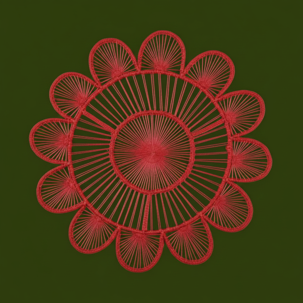 Sunray Handwoven Iraca Placemat