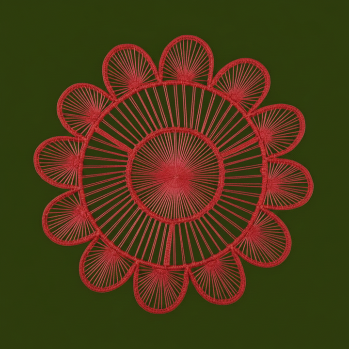 Sunray Handwoven Iraca Placemat