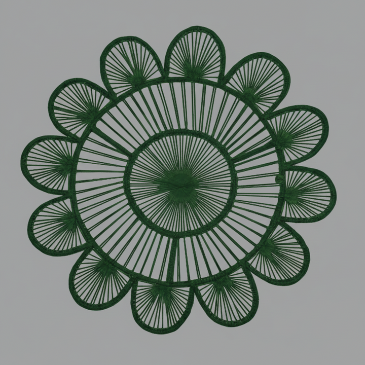 Sunray Handwoven Iraca Placemat