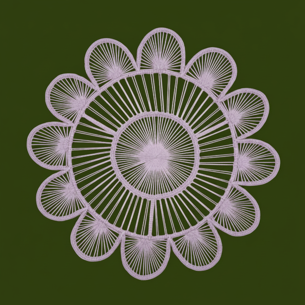 Sunray Handwoven Iraca Placemat