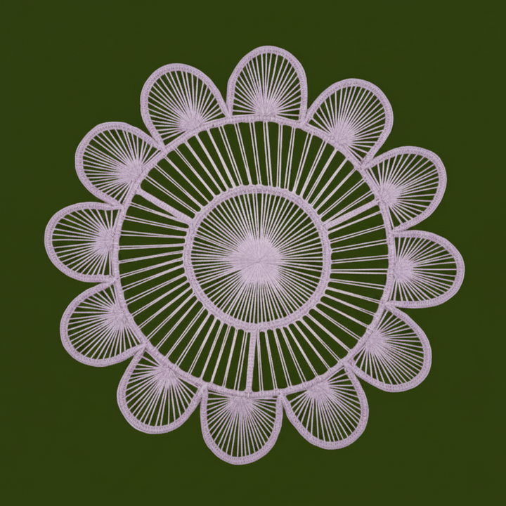 Sunray Handwoven Iraca Placemat