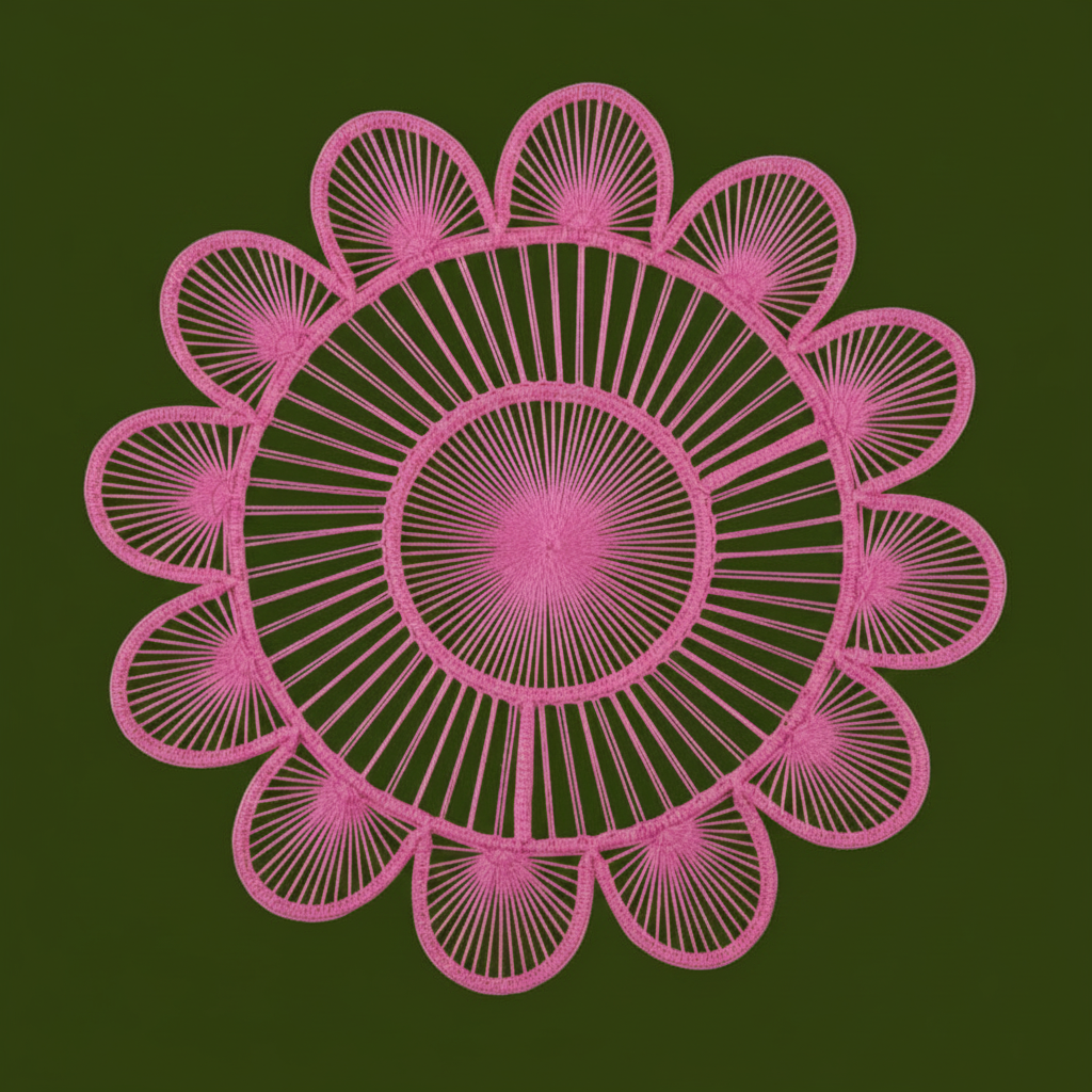 Sunray Handwoven Iraca Placemat