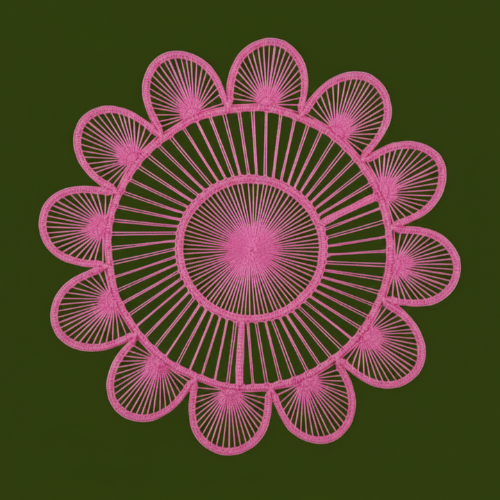 Sunray Handwoven Iraca Placemat