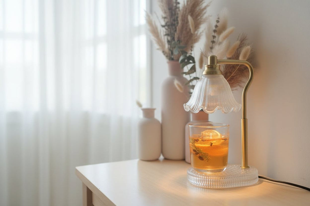 Lamp Warmer Champagne Simmer Pot Jar