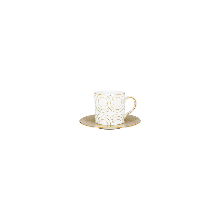 Infinity Espresso Cup & Saucer (Set of 2)