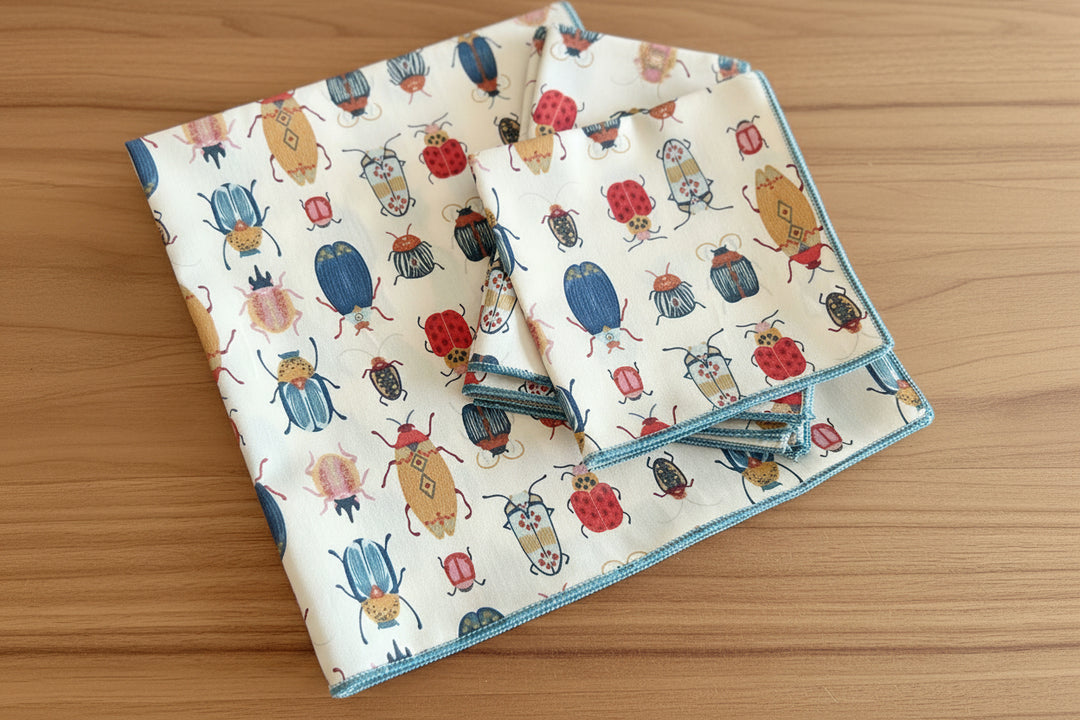 Beetle Cloth Napkins (Set of 4)