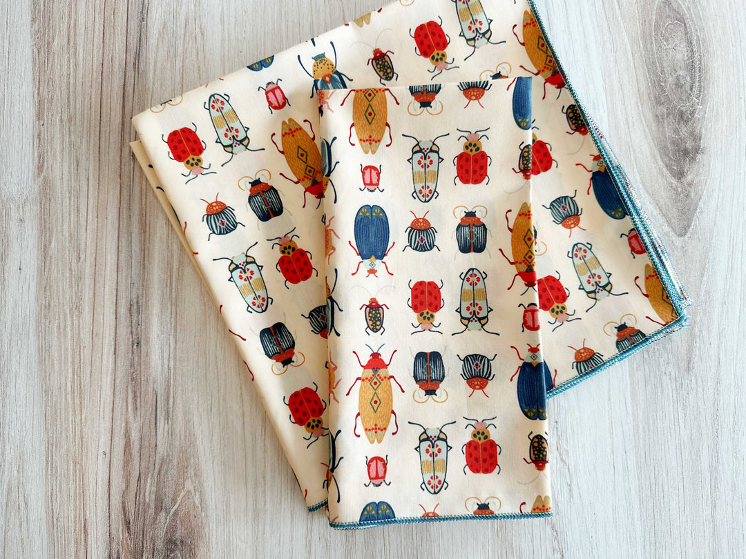 Beetle Cloth Napkins (Set of 4)