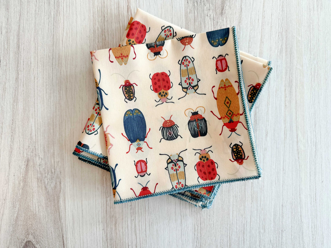 Beetle Cloth Napkins (Set of 4)